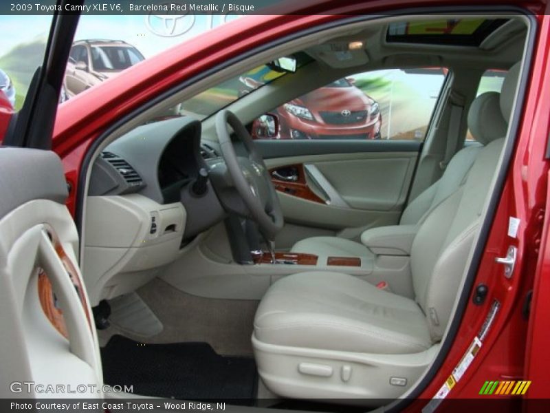 Barcelona Red Metallic / Bisque 2009 Toyota Camry XLE V6