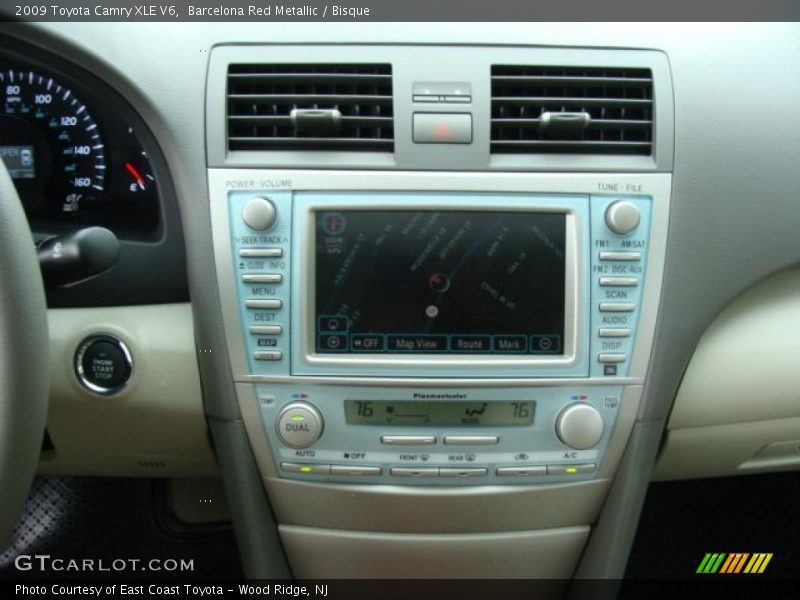 Barcelona Red Metallic / Bisque 2009 Toyota Camry XLE V6