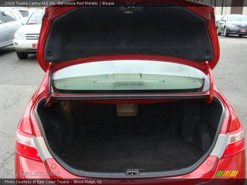 Barcelona Red Metallic / Bisque 2009 Toyota Camry XLE V6