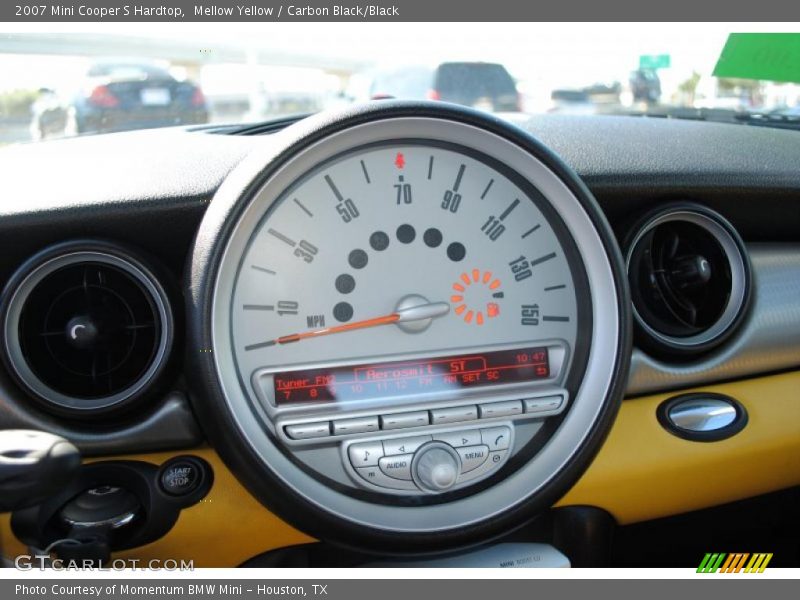 Mellow Yellow / Carbon Black/Black 2007 Mini Cooper S Hardtop