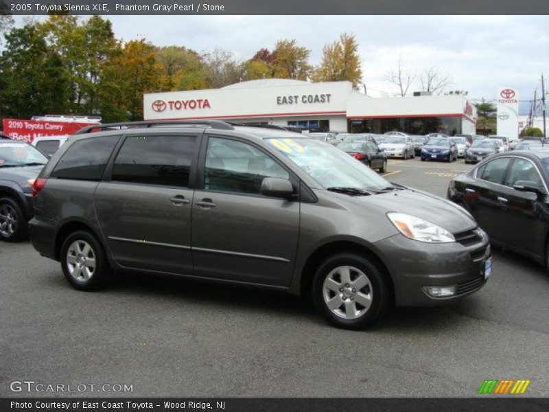 Phantom Gray Pearl / Stone 2005 Toyota Sienna XLE