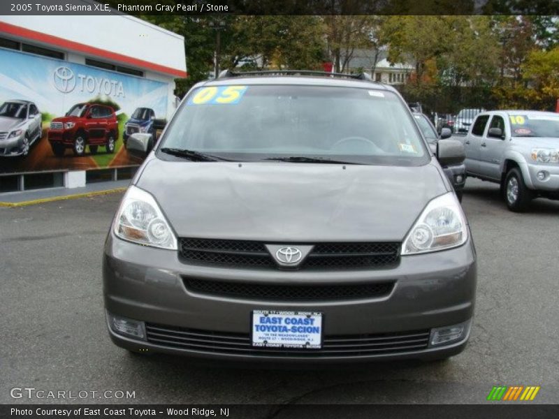 Phantom Gray Pearl / Stone 2005 Toyota Sienna XLE