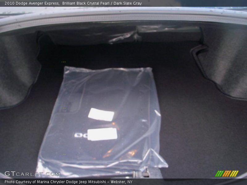 Brilliant Black Crystal Pearl / Dark Slate Gray 2010 Dodge Avenger Express