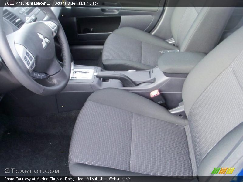  2011 Lancer ES Black Interior