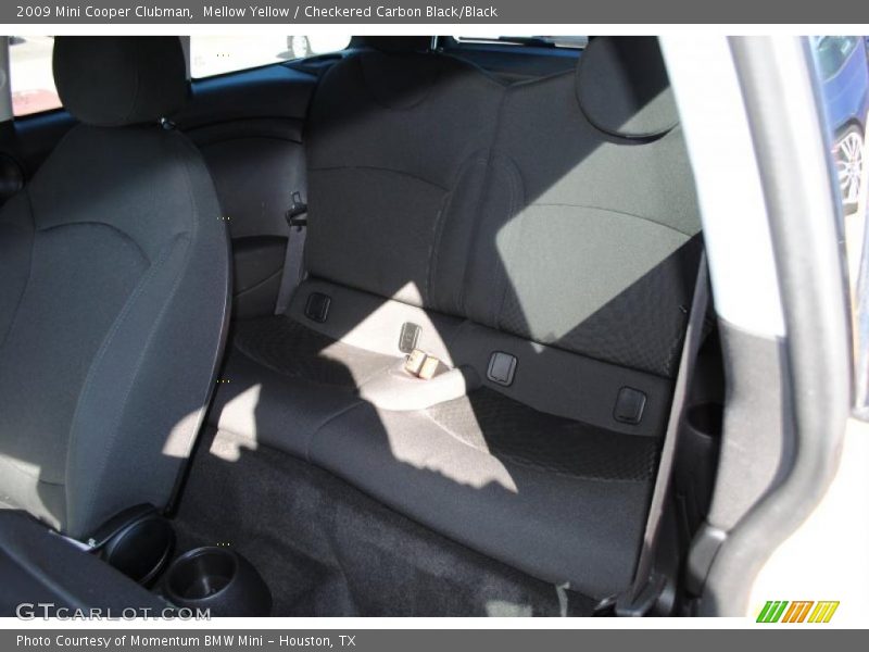 Mellow Yellow / Checkered Carbon Black/Black 2009 Mini Cooper Clubman