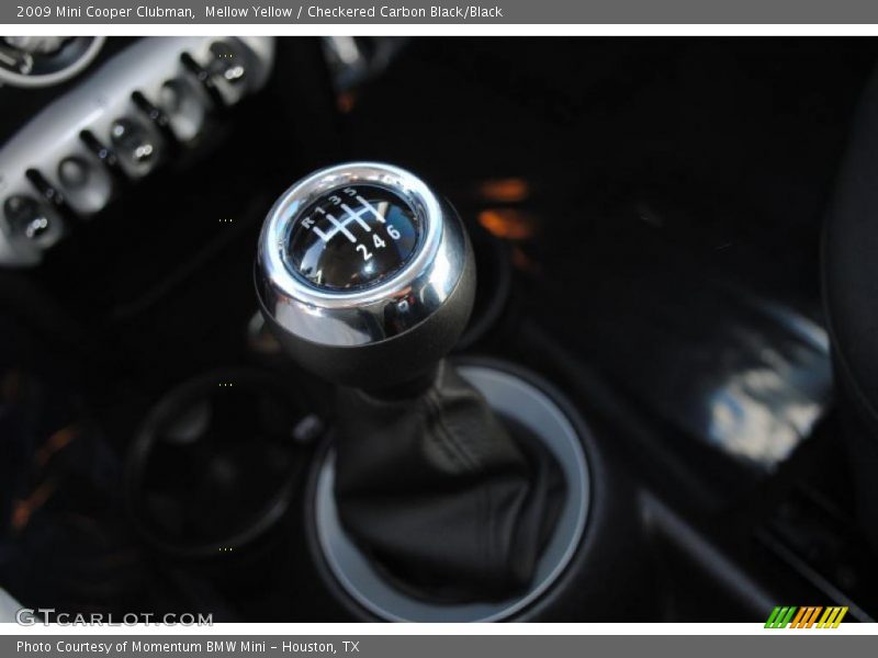 Mellow Yellow / Checkered Carbon Black/Black 2009 Mini Cooper Clubman