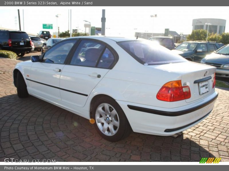 Alpine White / Sand 2000 BMW 3 Series 323i Sedan