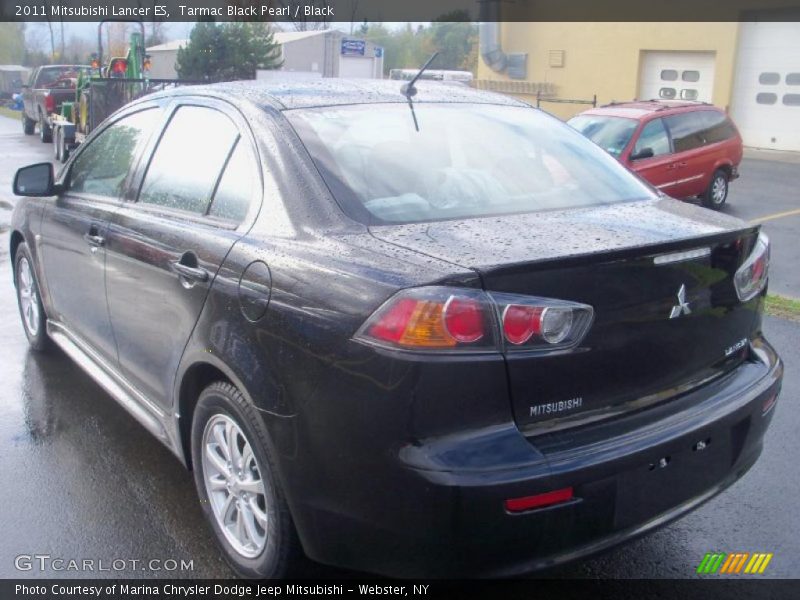 Tarmac Black Pearl / Black 2011 Mitsubishi Lancer ES