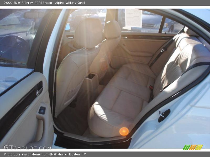 Alpine White / Sand 2000 BMW 3 Series 323i Sedan