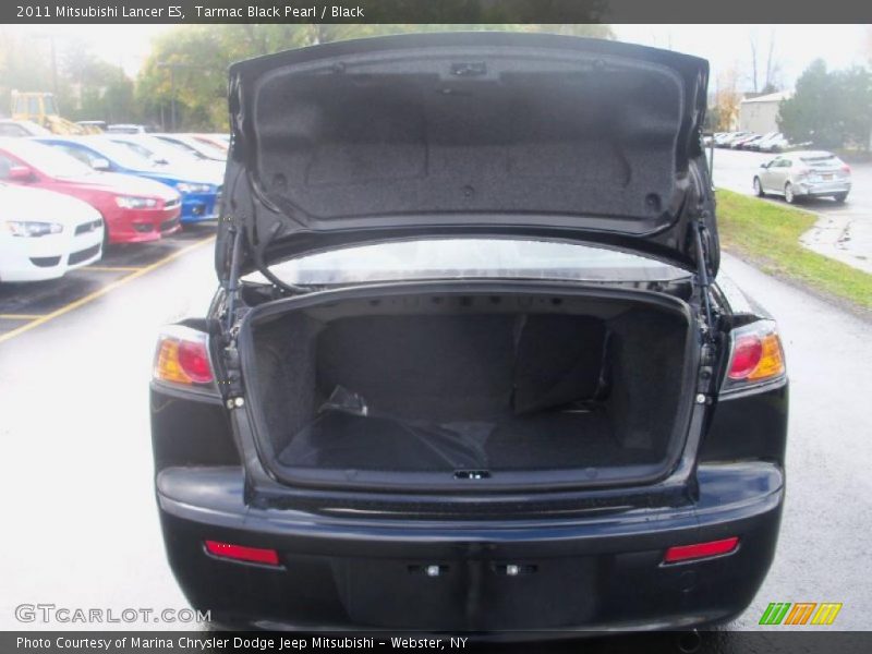 Tarmac Black Pearl / Black 2011 Mitsubishi Lancer ES
