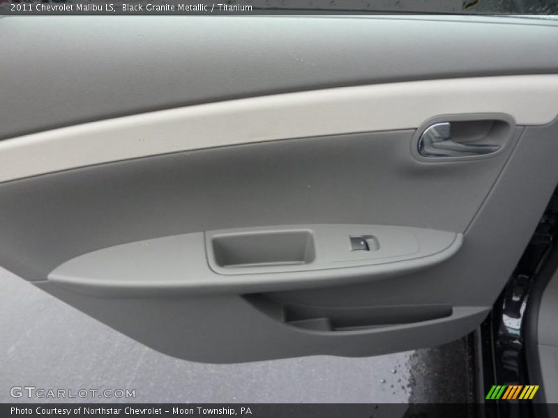 Black Granite Metallic / Titanium 2011 Chevrolet Malibu LS