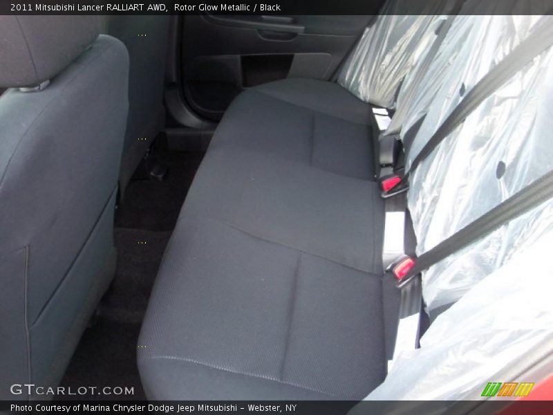 Rotor Glow Metallic / Black 2011 Mitsubishi Lancer RALLIART AWD