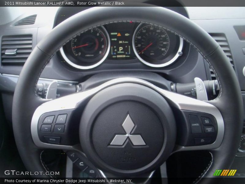  2011 Lancer RALLIART AWD Steering Wheel