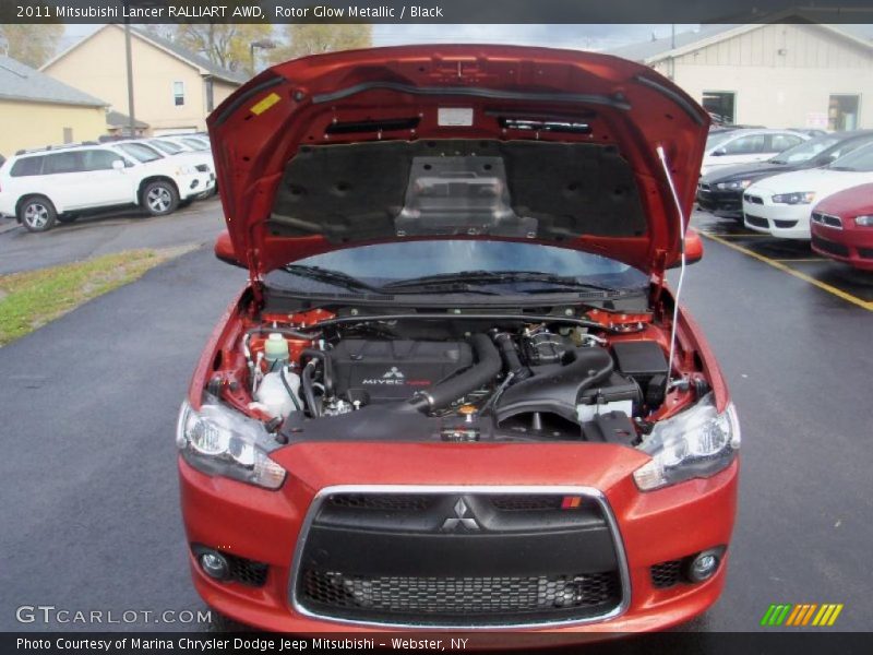 2011 Lancer RALLIART AWD Engine - 2.0 Liter Turbocharged DOHC 16-Valve MIVEC 4 Cylinder