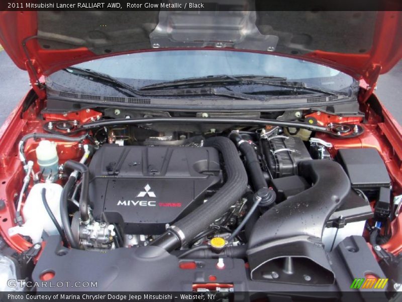  2011 Lancer RALLIART AWD Engine - 2.0 Liter Turbocharged DOHC 16-Valve MIVEC 4 Cylinder