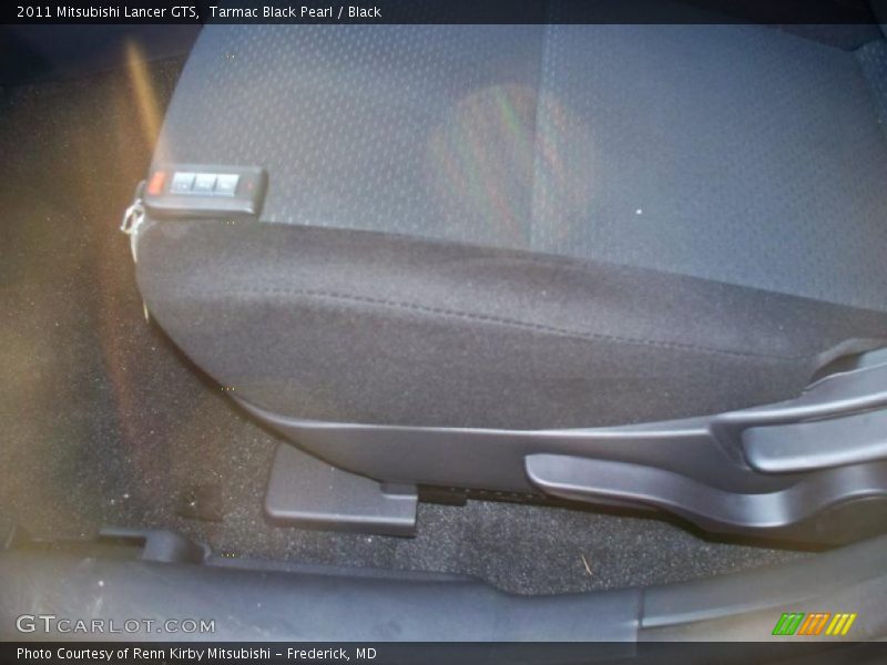 Tarmac Black Pearl / Black 2011 Mitsubishi Lancer GTS