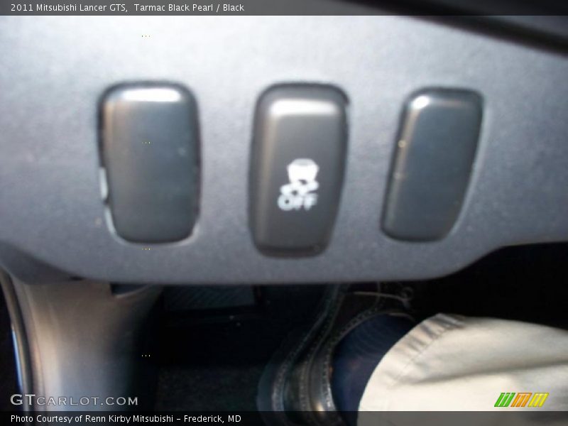 Tarmac Black Pearl / Black 2011 Mitsubishi Lancer GTS