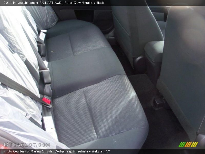 Rotor Glow Metallic / Black 2011 Mitsubishi Lancer RALLIART AWD