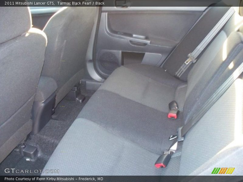 Tarmac Black Pearl / Black 2011 Mitsubishi Lancer GTS