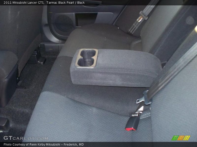 Tarmac Black Pearl / Black 2011 Mitsubishi Lancer GTS
