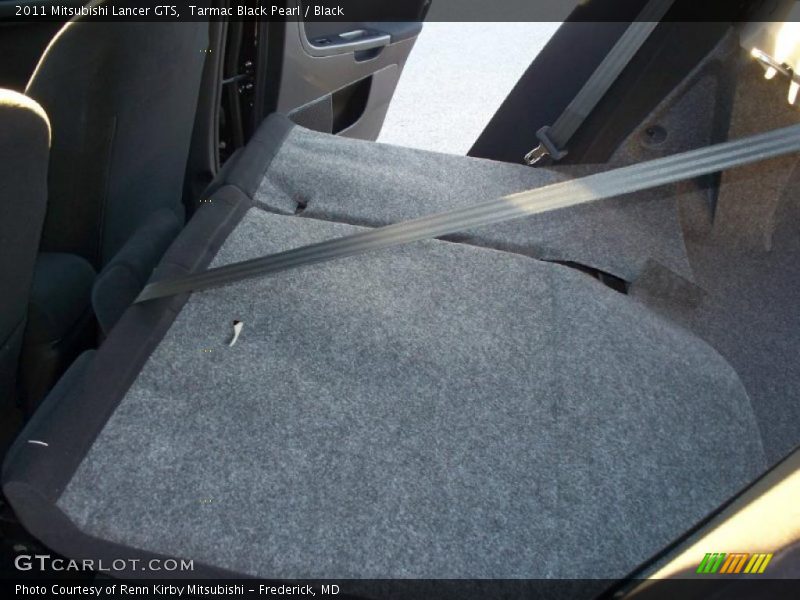 Tarmac Black Pearl / Black 2011 Mitsubishi Lancer GTS