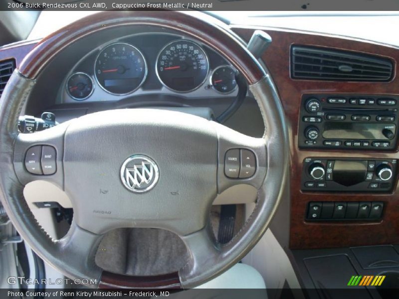 Cappuccino Frost Metallic / Neutral 2006 Buick Rendezvous CXL AWD