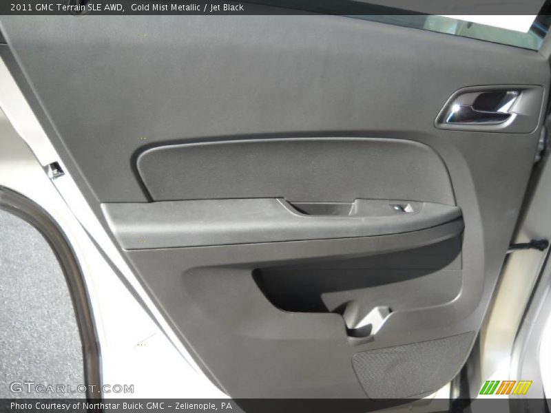 Gold Mist Metallic / Jet Black 2011 GMC Terrain SLE AWD