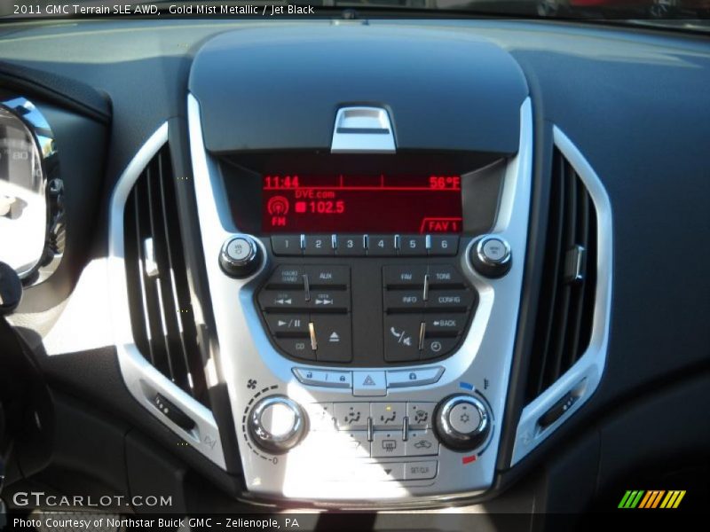 Gold Mist Metallic / Jet Black 2011 GMC Terrain SLE AWD