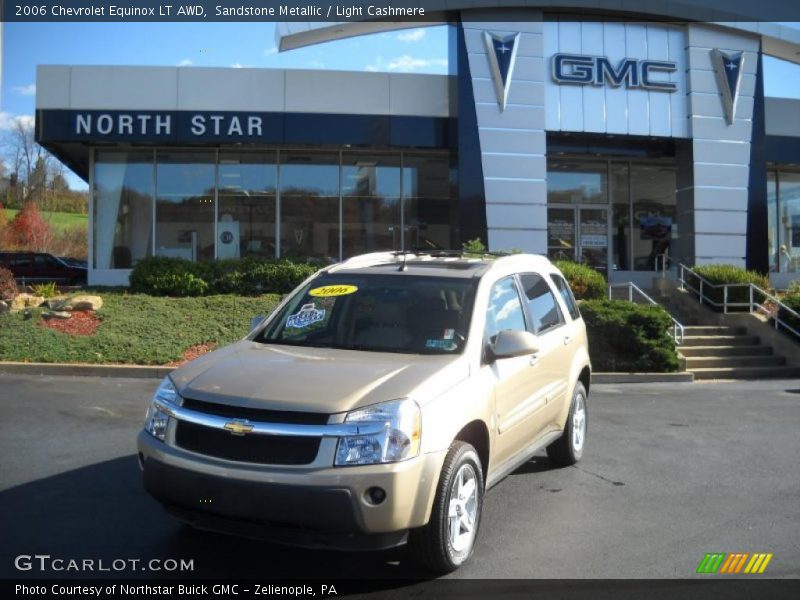 Sandstone Metallic / Light Cashmere 2006 Chevrolet Equinox LT AWD