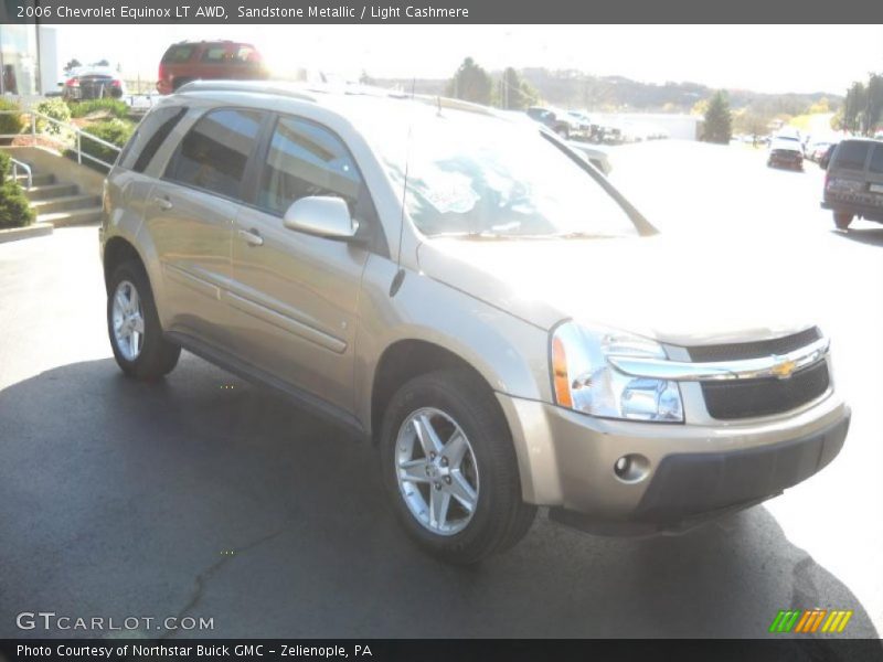 Sandstone Metallic / Light Cashmere 2006 Chevrolet Equinox LT AWD