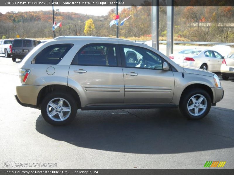 Sandstone Metallic / Light Cashmere 2006 Chevrolet Equinox LT AWD