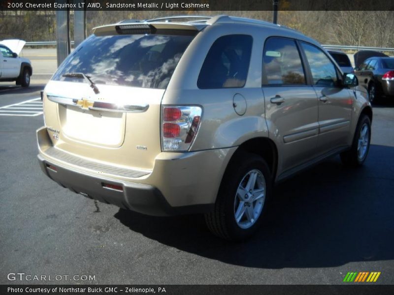 Sandstone Metallic / Light Cashmere 2006 Chevrolet Equinox LT AWD