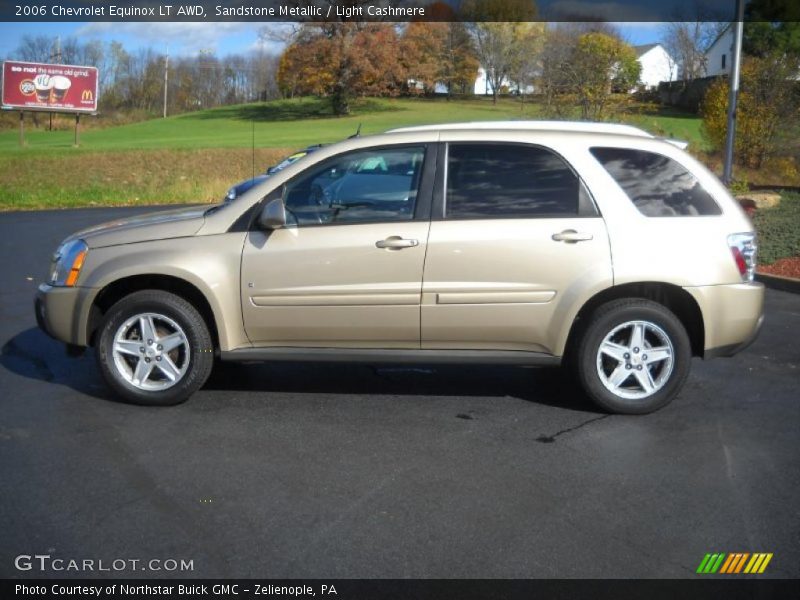 Sandstone Metallic / Light Cashmere 2006 Chevrolet Equinox LT AWD