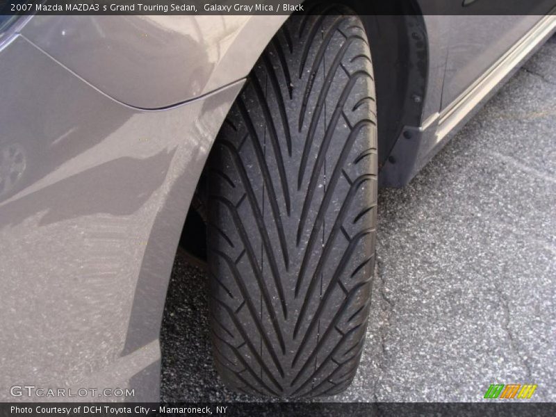 Galaxy Gray Mica / Black 2007 Mazda MAZDA3 s Grand Touring Sedan