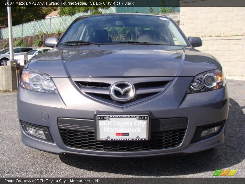 Galaxy Gray Mica / Black 2007 Mazda MAZDA3 s Grand Touring Sedan