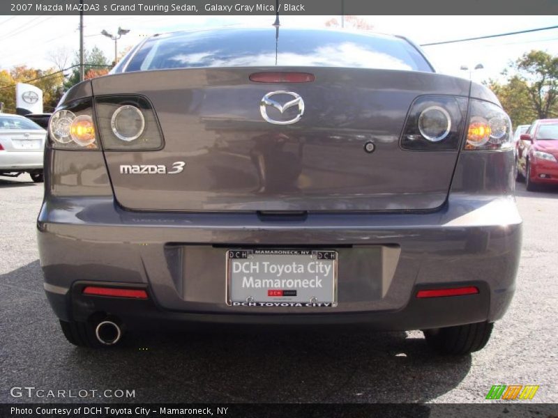 Galaxy Gray Mica / Black 2007 Mazda MAZDA3 s Grand Touring Sedan