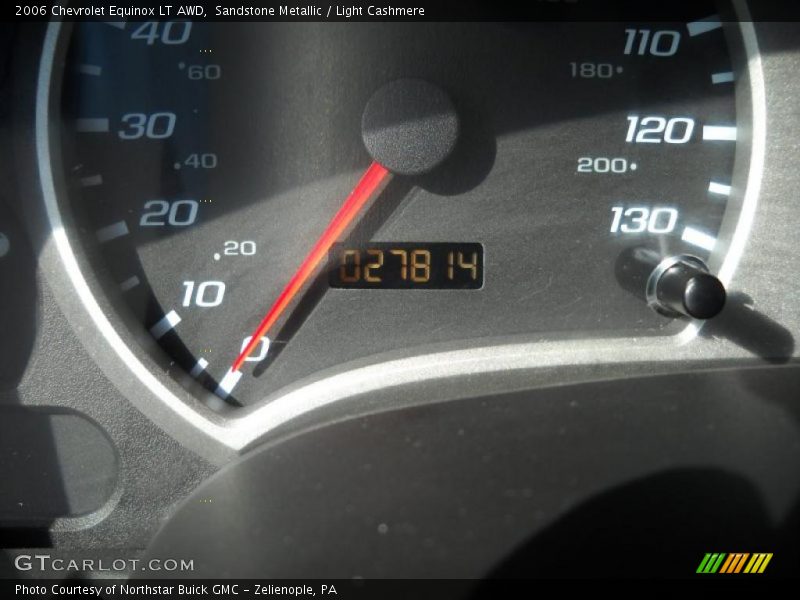 Sandstone Metallic / Light Cashmere 2006 Chevrolet Equinox LT AWD