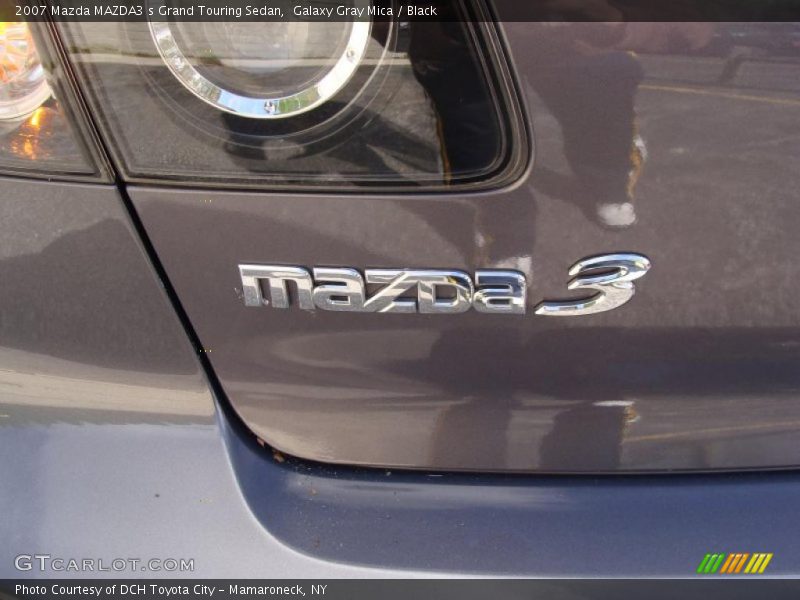 Galaxy Gray Mica / Black 2007 Mazda MAZDA3 s Grand Touring Sedan