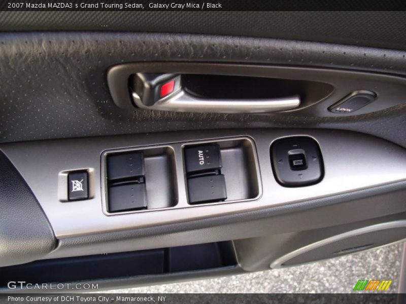 Galaxy Gray Mica / Black 2007 Mazda MAZDA3 s Grand Touring Sedan