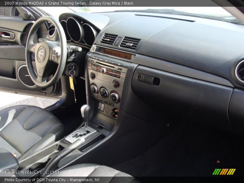  2007 MAZDA3 s Grand Touring Sedan Black Interior