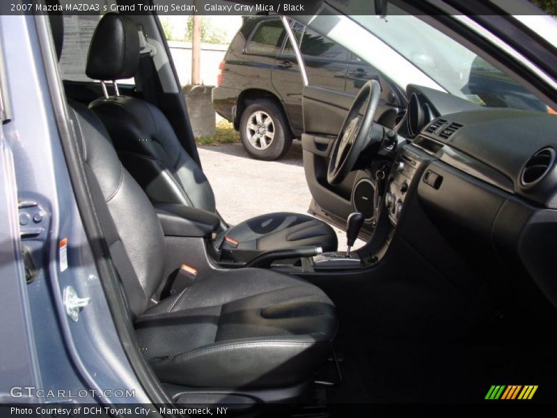 Galaxy Gray Mica / Black 2007 Mazda MAZDA3 s Grand Touring Sedan