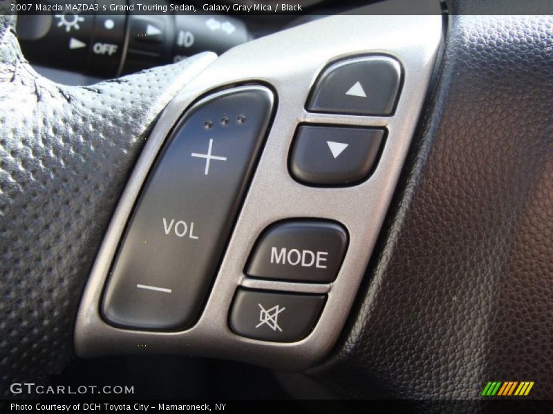Galaxy Gray Mica / Black 2007 Mazda MAZDA3 s Grand Touring Sedan