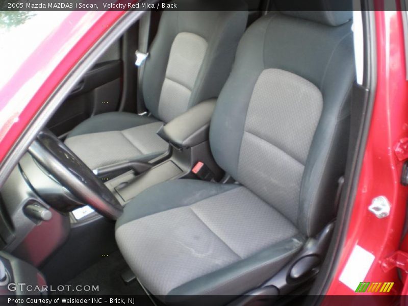 Velocity Red Mica / Black 2005 Mazda MAZDA3 i Sedan