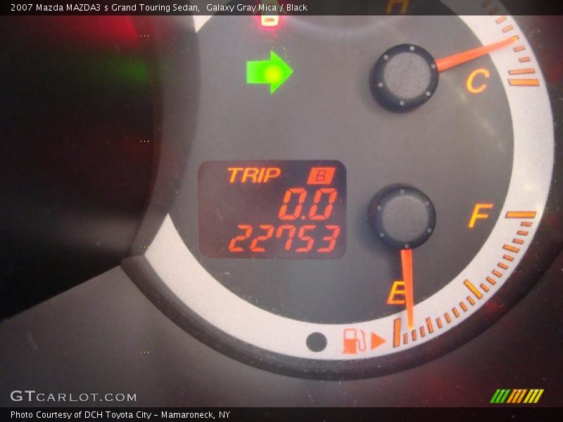 Galaxy Gray Mica / Black 2007 Mazda MAZDA3 s Grand Touring Sedan