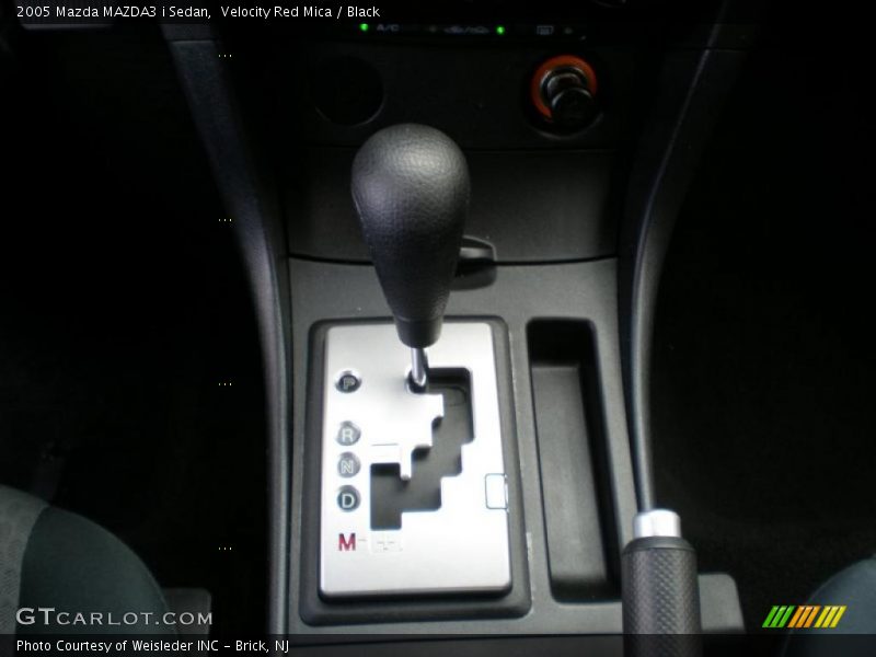 Velocity Red Mica / Black 2005 Mazda MAZDA3 i Sedan