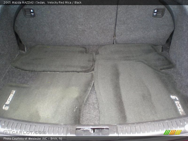 Velocity Red Mica / Black 2005 Mazda MAZDA3 i Sedan