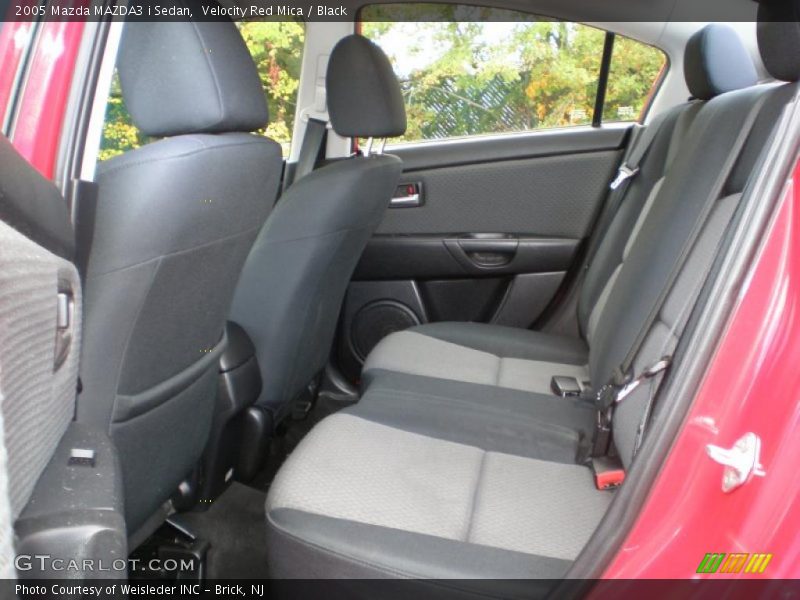Velocity Red Mica / Black 2005 Mazda MAZDA3 i Sedan