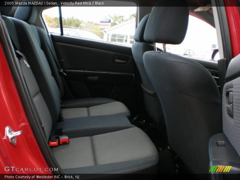 Velocity Red Mica / Black 2005 Mazda MAZDA3 i Sedan