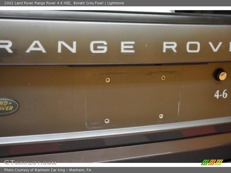 Bonatti Grey Pearl / Lightstone 2002 Land Rover Range Rover 4.6 HSE