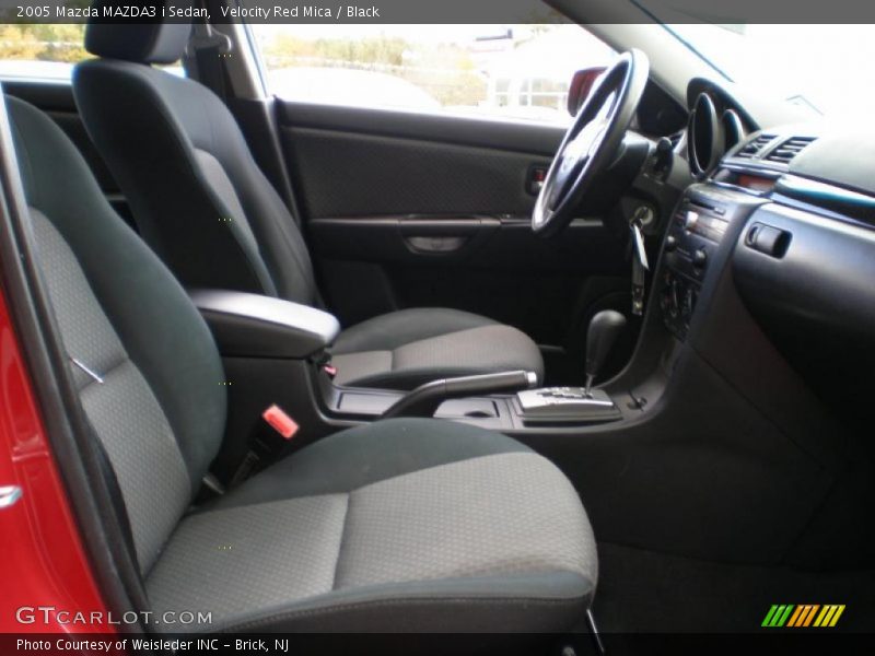 Velocity Red Mica / Black 2005 Mazda MAZDA3 i Sedan